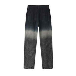 Pantalones vaqueros de alta calidad 2 piezas Jean Denim Set Hombres - Product Image 4