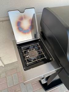 Parrilla de gas de acero inoxidable con 6 quemadores, estufa para barbacoa multifunción, parrilla para patio exterior, horno de asado a gas para exteriores - Product Image 6