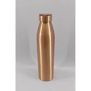 Medium Size Premium Copper <b>Bottle</b> with Glossy Finish Multipurpose Use <b>Plastic</b> Drinkware Fully Packaged - Product Image 3
