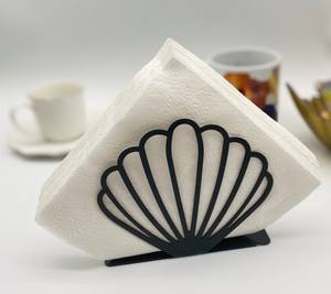 Stainless Steel Red <b>Christmas</b> <b>Tree</b> Napkin Holder Festive <b>Tabletop</b> Metal Tissue Dispenser For Home & Restaurant Decoration - Product Image 4