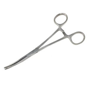 Fórceps hemostáticos de acero inoxidable de 3 piezas para Rochester/Pean, instrumentos quirúrgicos romos/romos curvos de 6,25 \ ", fuente de alimentación Manual - Product Image 1