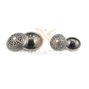 กระดุมเหล็กสีพื้นสำหรับชุดพิธีการแบบสั่งทำพิเศษ คุณภาพสูง - Product Image 5