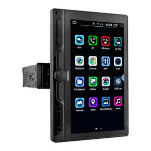 Tout neuf - Vendeur vérifié - Autoradio tactile modulaire pivotant 10,5 pouces, simple DIN, avec fonction Mirror Link, USB, GPS, Android 10 (4x64 Go) - Product Image 4