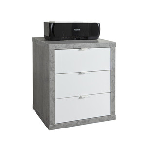 Pratico Cassettiera 45,2x55xh65,5 Cm Cemento - Product Image 1