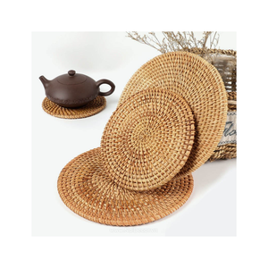 Precio competitivo para manteles individuales tejidos de ratán, vajilla de ratán, Decoración de mesa de alta calidad - Product Image 1