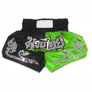 กางเกงมวยไทยขาสั้นทรงหลวมทำจากโพลีเอสเตอร์สำหรับผู้ชายชุดกีฬามวยไทยกางเกงขาสั้นแบบไทย - Product Image 1