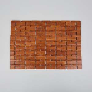 High Quality Bamboo <b>Placemat</b> with Unique Rounded Design Classic Style Tableware Decorative Mats & Pads for Parties & Functions - Product Image 6