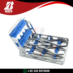 BEXPO INT'L COMPANY - Casete de Instrumentos Dentales Ortopédicos Reutilizables para Perros y Gatos, Diseño Vertical de 18x9, Dispositivos Médicos Veterinarios - Product Image 5