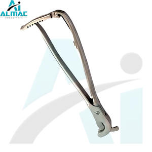 ALMAC Venta caliente Instrumentos quirúrgicos veterinarios Serra Emasculator con trinquete Triple Crush Pinzas de acero inoxidable Soporte de aguja - Product Image 3