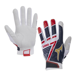 Guantes de Bateo Transpirables de Tacto Suave, Guantes de Béisbol de Cuero Suave, Guantes de Bateo de Softbol de Alta Calidad con Agarre Superior, Logotipo Personalizado - Product Image 2