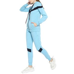 Chándal para correr para mujer, conjunto de sudadera y pantalones de chándal con cremallera completa, novedad de invierno - Product Image 1