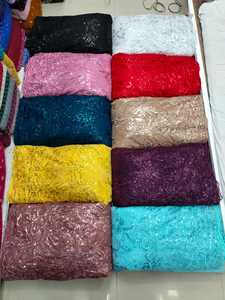 ผ้าขอบตาข่ายปักลำดับลำดับสำหรับเสื้อผ้าผู้หญิงจากผู้ผลิตอินเดีย - Product Image 3