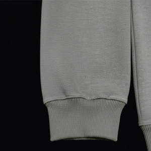 Sudadera Personalizada de Felpa Francesa de 500 Gsm, Estilo Urbano, Holgada, con Efecto Desgastado, Parche Bordado en 3D, Lavado Ácido Decolorado al Sol, Cierre de Cremallera, Tejido Grueso - Product Image 4