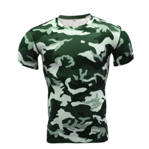 เสื้อแรชการ์ด MMA & BJJ ของผู้ชายสามารถปรับแต่งได้ระบายอากาศได้ดีและระเหิดพร้อมโลโก้ตามสั่ง - Product Image 2