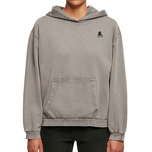 Nueva Sudadera con capucha de lavado ácido para hombres Regular Fit 100% algodón polar transpirable y secado rápido Capucha con cordón al por mayor Vintage - Product Image 1