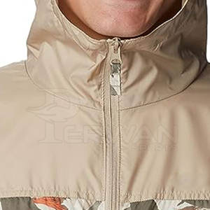 Veste coupe-vent légère et imperméable pour hommes, vêtements d'extérieur d'hiver décontractés avec col à capuche, manteau coupe-vent - Product Image 6