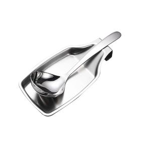 Premium Spoon Rest Stainless Steel Spoon Utensil Rest Metal Spoon Holder For Kitchen <b>Gadgets</b> Available <b>At</b> Cheaper Prices - Product Image 3
