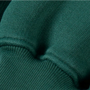 Wholesale Customized <b>Men's</b> Heavyweight Thermal Hoodies in <b>Green</b> 100% Cotton Printed High Quality <b>Hoodie</b> - Product Image 6