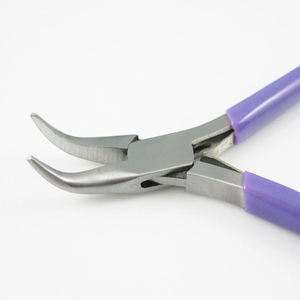 Wire Cutters Jewelry Pliers <b>Stainless</b> <b>Steel</b> Jewelry Hand Tools Pliers Round <b>Nose</b> Nylon Jaw Forming Bead Wire Work Pliers - Product Image 3