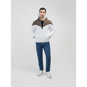 เสื้อแจ็คเก็ตพัฟเฟอร์แบบมีซิปสำหรับผู้ชาย ATLAS ดีไซน์ทันสมัย - Product Image 1
