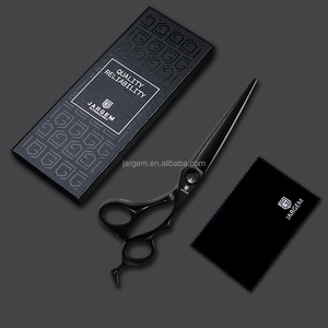 Black <span class=keywords><strong>Knight</strong></span> Series 6 Inch Thủ Kéo Cắt Tóc Chuyên Nghiệp Nhật Bản Vg10 Kéo Cắt Tóc Kéo - Product Image 3