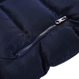 2025 Pakistan fait hiver sans manches bulle gilet veste Logo personnalisé bulle hommes gilets avec col montant - Product Image 6