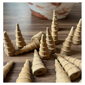 Conos de Incienso de Agarwood Vietnamita Natural, Oud Puro, Ecológico, Orgánico, Aromaterapia, Resina Herbal, Meditación, 120g - Product Image 3