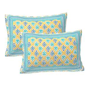 100% Cotton Multi Floral Print Double Bed <b>Sheet</b> Set with 2 Pillow Covers <b>King</b> <b>Size</b> Comforter for Home-3pc Set - Product Image 3