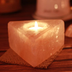 2025 Tendance Lampe à sel dauphin en cristal de l'Himalaya sculptée à la main un chef-d 'œuvre élégant 'Love' Artisanat naturel - Product Image 6