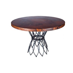 โต๊ะกาแฟโลหะทรงกลมความสูงสั้นสำหรับโรงแรมหรูอุปกรณ์ตกแต่งร้านอาหารโต๊ะเสิร์ฟอาหาร - Product Image 5