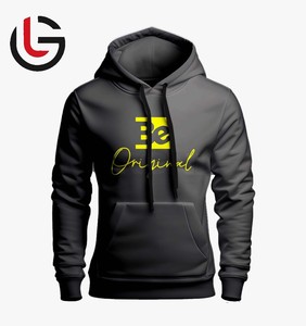 Dtf เสื้อมีฮู้ดผ้าฟลีซใยโพลีเอสเตอร์100% สำหรับผู้ชายเสื้อกันหนาวแบบไม่มีซับในสวมใส่สบายมีสไตล์ - Product Image 2