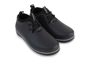 Recycled Plastics Minimalist Lace-Up Waterproof <b>Closed</b> <b>Toe</b> Walking <b>Shoes</b> Rainboots All Season Sneakers Ab03 - Product Image 5