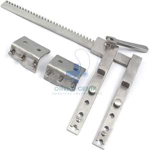 Ensemble d'instruments en acier inoxydable certifié CE, classe II, 2 lames, écarteur de côtes, rétracteur Burford Finochietto, 10 à 12 pouces - Product Image 5