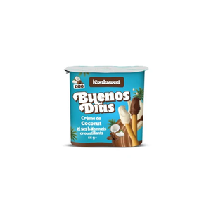 Lot de 24 bâtonnets de pain fourrés à la crème de coco Buenos Dias, 55g chacun, carton maître, poids net 1,32kg, pour vente en gros et livraison directe - Product Image 2