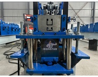 Mesin Pembentuk Profil Panel Surya 41x41 41x21 Sistem Penyangga Tenaga Surya Sendiri, Mesin Pembuat Bracket Saluran Surya