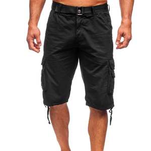 Colección de verano Pantalones cortos cargo informales para hombre Secado rápido y transpirable Cintura elástica personalizada Multi-Bolsillo Tallas grandes OEM al por mayor - Product Image 6