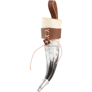 Meilleure pièce maîtresse décorative en corne de buffle naturelle pour décoration de table et murale faite à la main en Inde - Product Image 1