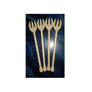 Cuchara larga de madera con esmalte brillante para el hogar a bajo costo para la venta cuchara de cubiertos de madera de tamaño personalizado para vajilla - Product Image 2