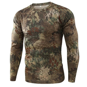 Camouflage Vintage impression 3D T-Shirts pour hommes femmes enfants décontracté à manches longues hauts Streetwear manches longues vêtements de chasse - Product Image 6