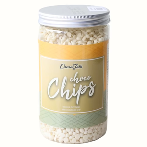 Chips de Chocolate Blanco de Alta Calidad, Compuesto Sólido, OEM/ODM, HALAL, Venta al por Mayor a Granel, Listos para Enviar, para Repostería, Galletas y Bizcochos - Product Image 1