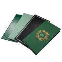 Portefeuille de serveur en cuir personnalisé avec logo pour la restauration en gros