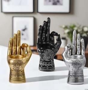 Tea Light Candle Holder <b>Christmas</b> <b>Gift</b> <b>for</b> Home Modern Minimal Design Dining <b>Table</b> Rustic Farmhouse Style Aluminum Iron Material - Product Image 2