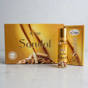 AL HIZA SANDAL Parfum Attar Roll-on Unisexe 6 ML - Product Image 1