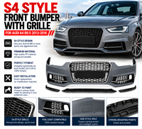 Pare-chocs avant style S4 avec calandre pour Audi A4 B8.5 2013-2016