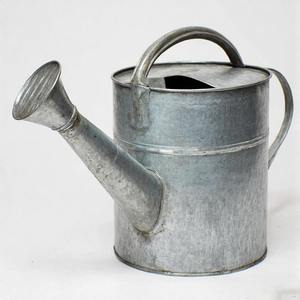 Pichet à eau galvanisé résistant aux intempéries avec finition patine vintage conçu pour une hydratation efficace des plantes - Product Image 4
