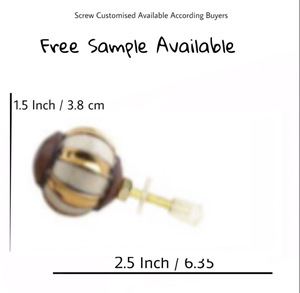 Modern Brass Resin Drawer <b>Door</b> Cabinet Knobs Pull Handle <b>for</b> Bedroom Home Office Kitchen Wardrobe Dresser Bathroom Living Room - Product Image 3