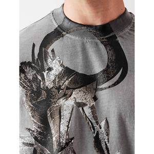 IGRIS Men's 100% Cotton Short Sleeve Solo <b>Leveling</b> Jersey Premium Fabric 220g/m Weight <b>Digital</b> Print for Comfort and Durability - Product Image 5