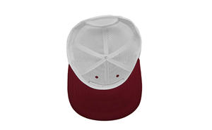 Logotipo personalizado 2D bordado rojo camionero sombreros para los hombres de moda de 6 paneles gorra deportiva al por mayor en Vietnam - Product Image 5