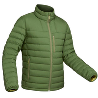 Veste d'hiver unisexe de haute qualité pour hommes Veste chaude coupe-vent à capuche en duvet Fermeture à glissière Veste isolée décontractée Veste d'extérieur