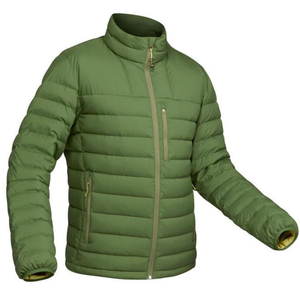 แจ็กเก็ตขนเป็ดสำหรับผู้ชาย, แจ็กเก็ตกลางแจ้งกันลมมีซิปปิดลำลองกันหนาว - Product Image 4